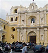 Антигуа (Гватемала, церковь Ла Мерсед)