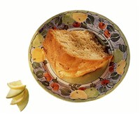 Пирог яблочный на оливковом масле