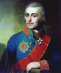 ТОЛСТОЙ Петр Александрович (портрет работы В.Л. Боровиковского)