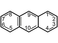 Антрацен (структурная формула)