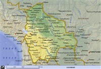 Боливия (географическая карта) (2)