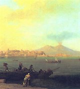 Верне Клод (Вид Неаполя с Везувием)