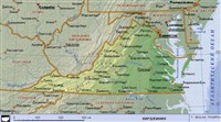 Вирджиния (географическая карта)