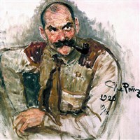 ГАЛЛЕН-КАЛЛЕЛА Аксели (портрет работы И.Е. Репина)