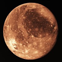ГАНИМЕД (спутник Юпитера, внешний вид)