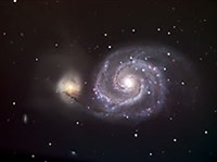 ГОНЧИЕ ПСЫ (спиральная галактика)