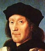 Генрих VII Тюдор (фрагмент портрета)