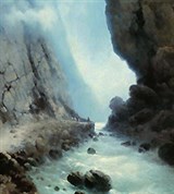 Дарьяльское ущелье (картина И.Н. Занковского)