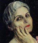 Держинская Ксения Георгиевна (портрет работы М.В. Нестерова)