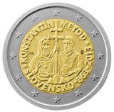 Евро (монета 2 евро. Словакия)