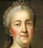 Екатерина II Великая (портрет работы И.С. Саблукова)