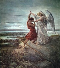 ИАКОВ (борьба с ангелом)