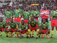 Камерун (сборная, в зеленых футболках, 1993) [спорт]