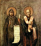 Кирилл и Мефодий (икона 19 в.)