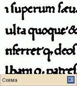 Латинское письмо (гуманистическое письмо 15 в.)