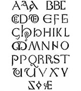 Латинское письмо (кельтское)