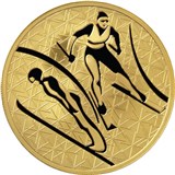 Лыжное двоеборье (монета)