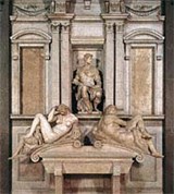 Микеланджело (Погребальная капелла Медичи)