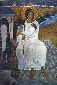 Милешево (фреска «Белый Ангел»