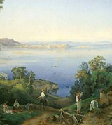 Неаполитанский залив (картина работы Е.Г. Солнцева)