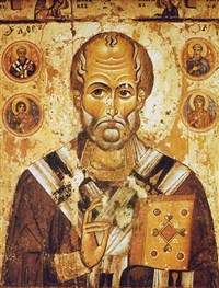 Николай (икона из Духова монастыря)