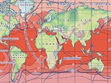 Океан (температура, географическая карта)