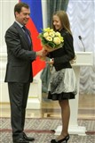 Ольга Каниськина и Дмитрий Медведев (2008)