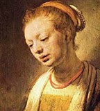 Рембрандт (портрет девушки)