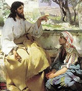 Семирадский Генрих Ипполитович (Христос у Марфы и Марии)