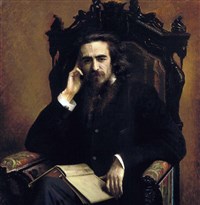 Соловьев Владимир Сергеевич (портрет работы И.Н. Крамского)