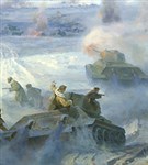 Сталинградская битва (фрагмент панорамы)