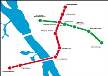 Схема метрополитена (Новосибирск)
