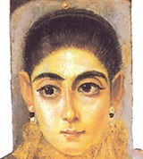 Фаюмские портреты (портрет молодой женщины)