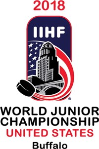 Чемпионат мира по хоккею с шайбой среди молодежных команд 2018 года (логотип)