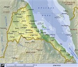 Эритрея (географическая карта)
