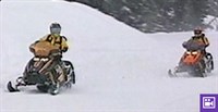 BOMBARDIER Ski-Doo (снегоход, видеофрагмент)