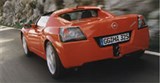 Opel Speedster вид сзади