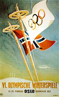 VI зимние олимпийские игры (плакат) [спорт]