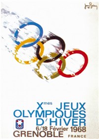 X ЗИМНИЕ ОЛИМПИЙСКИЕ ИГРЫ (плакат) [спорт]