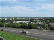 Бийск (вид на город со смотровой площадки)