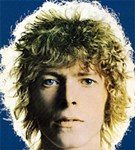 Боуи Дэвид (в ореоле кудрей)