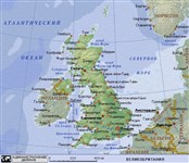 Великобритания (географическая карта)