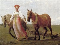 Венецианов Алексей Гаврилович (На пашне)