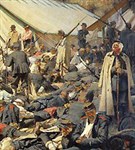 Верещагин Василий Васильевич (После атаки. Перевязочный пункт под Плевной)