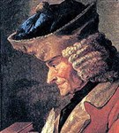 Вольтер (за работой)