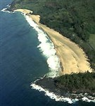 Гавайские острова (пляж Ханалей Бич)