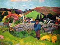 Гоген Поль (Свинопас. Бретань)