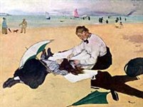 Дега Эдгар (Девочка с бонной)