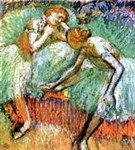 Дега Эдгар (Зеленые танцовщицы)