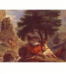 Делакруа Эжен (Львиная охота в Марокко)